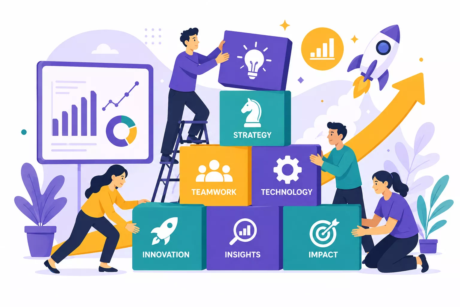 Scattered reports resolving into one connected workspace with one ranked list