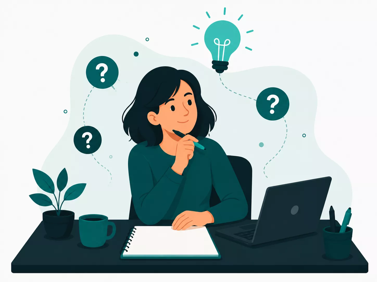 A role profile and the first questions that role arrives with